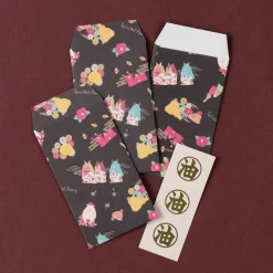 Maison Ghibli 6 Envelopes & stickers set Aburaya - Spirited Away