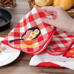 Maison Ghibli 2 pcs set Kitchen towel Calcifer - Howl's Moving Castle