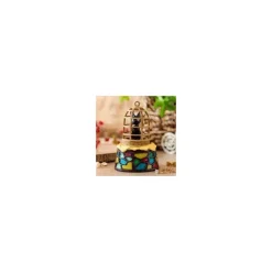 Maison Ghibli Accessory box Jiji in basket - Kiki's Delivery Service