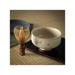 Maison Ghibli Akahada-yaki Matcha Tea Bowl & Whisk - My Neighbor Totoro