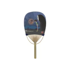 Maison Ghibli Bamboo Fan Chihiro & No Face - Spirited Away