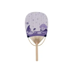 Maison Ghibli Bamboo Fan Chihiro & No Face - Spirited Away
