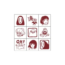 Maison Ghibli Character stamp set - Sprited Away