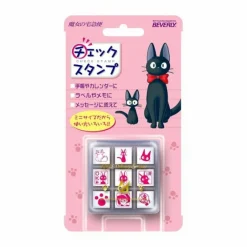 Maison Ghibli Check Stamp Jiji and Company - Kiki'S Delivery Service