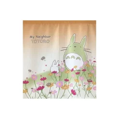 Maison Ghibli Curtains Flowers Totoro - My Neighbor Totoro