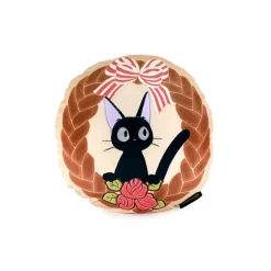 Maison Ghibli Cushion Jiji Bread Wreath - Kiki's Delivery Service