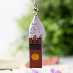 Maison Ghibli 3D Keychains Boh mouse and bird - Spirited Away