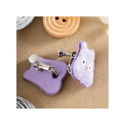 Maison Ghibli Earrings Embroidery serie Boh mouse - Sprited Away