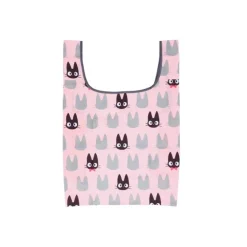 Maison Ghibli Eco bag Jiji Silhouette 40x20 cm - Kiki’s Delivery Service