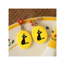 Maison Ghibli Fancy yellow earrings Jiji - Kiki's Delivery Service