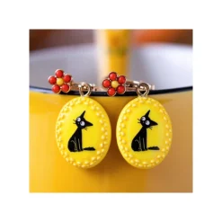 Maison Ghibli Fancy yellow earrings with clips Jiji - Kiki's Delivery Service