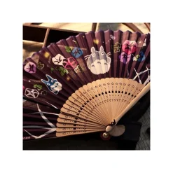 Maison Ghibli Fireflies And Day Fan - My Neighbor Totoro