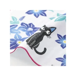 Maison Ghibli GAUZE HANDKERCHIEF CLEMATIS - KIKI’S DELIVERY SERVICE