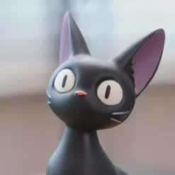 Maison Ghibli Great Musical Statue Jiji and Radio - Kiki'S Delivery Service
