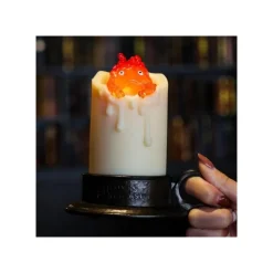 Maison Ghibli Illuminated Calcifer & candle Statue - Howl’s Moving Castle