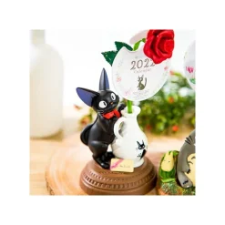 Maison Ghibli Jiji and rose calendar statue - Kiki's Delivery Service