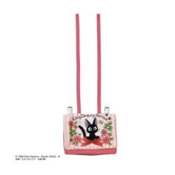 Maison Ghibli Jiji with ribbons Pochette 11 x 14,5 x 3 cm - Kiki's Delivery Service