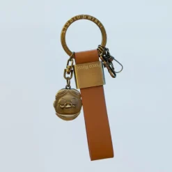 Maison Ghibli Leather Key Chain Marco - Porco Rosso