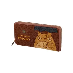 Maison Ghibli Leather Wallet Totoro Umbrella - My Neighbor Totoro
