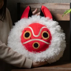 Maison Ghibli Nakayoshi cushion San’s mask - Princess Mononoke