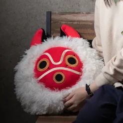 Maison Ghibli Nakayoshi cushion San’s mask - Princess Mononoke