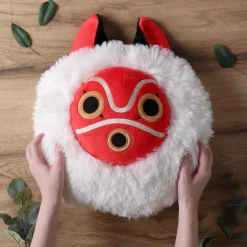Maison Ghibli Nakayoshi cushion San’s mask - Princess Mononoke