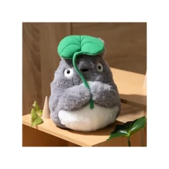 Maison Ghibli Nakayoshi Plush Big Totoro with leaf - My Neighbor Totoro