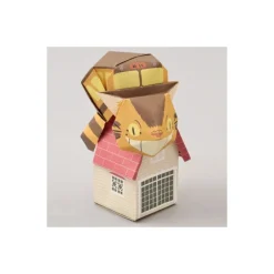 Maison Ghibli Origami Set Totoro in front of the house - My Neighbor Totoro