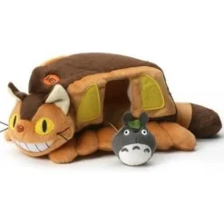 Maison Ghibli Plush Catbus House With Totoro - My Neighbor Totoro