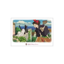 Maison Ghibli Puzzle 1000P Kiki and the cats - Kiki’s Delivery Service