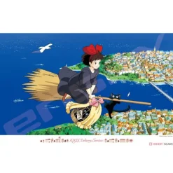 Maison Ghibli Puzzle 1000P Kiki in the sky - Kiki’s Delivery Service
