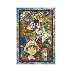 Maison Ghibli Stained glass Puzzle 300P Antique Shop Chikyuya's Clock - Whisper of