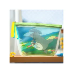 Maison Ghibli Transparent Pouch embroidered - My Neighbor Totoro