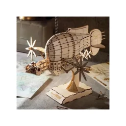 Maison Ghibli Wood Model Kigumi Tiger Moth - Castle in the Sky