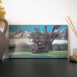Maison Ghibli WOOD PANEL GHIBLI 05 - HOWL'S MOVING CASTLE