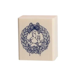 Maison Ghibli Wreath of bread Wood stamp - Kiki'S Delivery Service